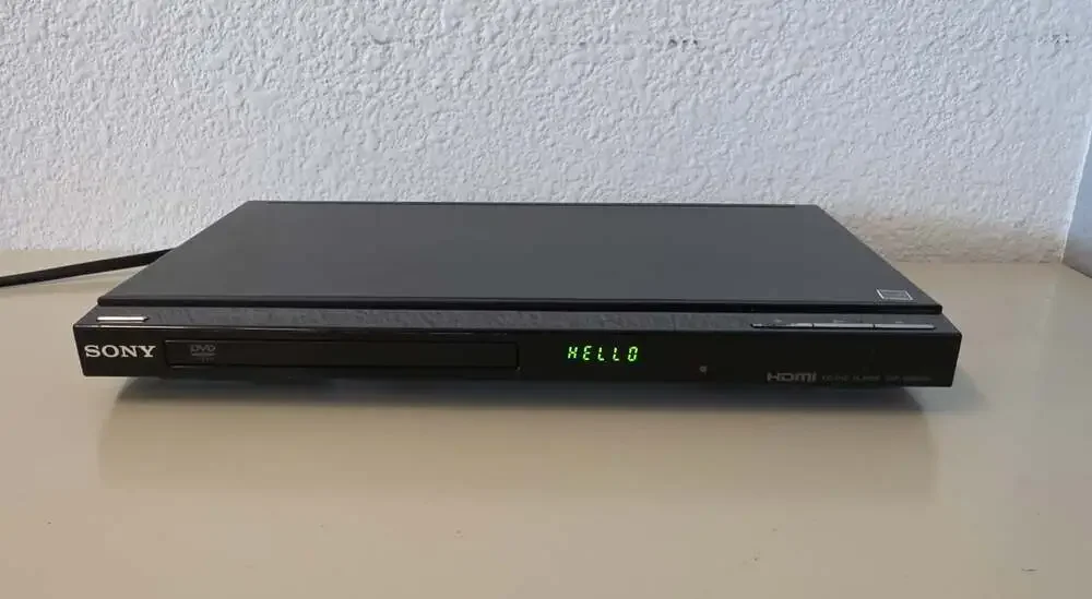 Sony DVP-SR500H 1080p HDMI Upscaling DVD Player Tested & Works! No Remote